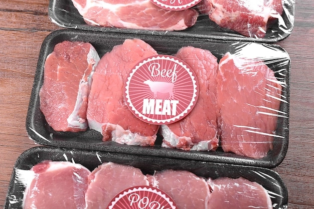 American Prime House Direct logo and an array of packaged meats.